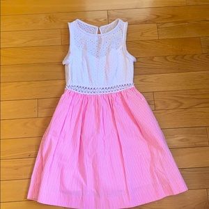 Lilly Pulitzer size 00 Eyelet and seersucker dress